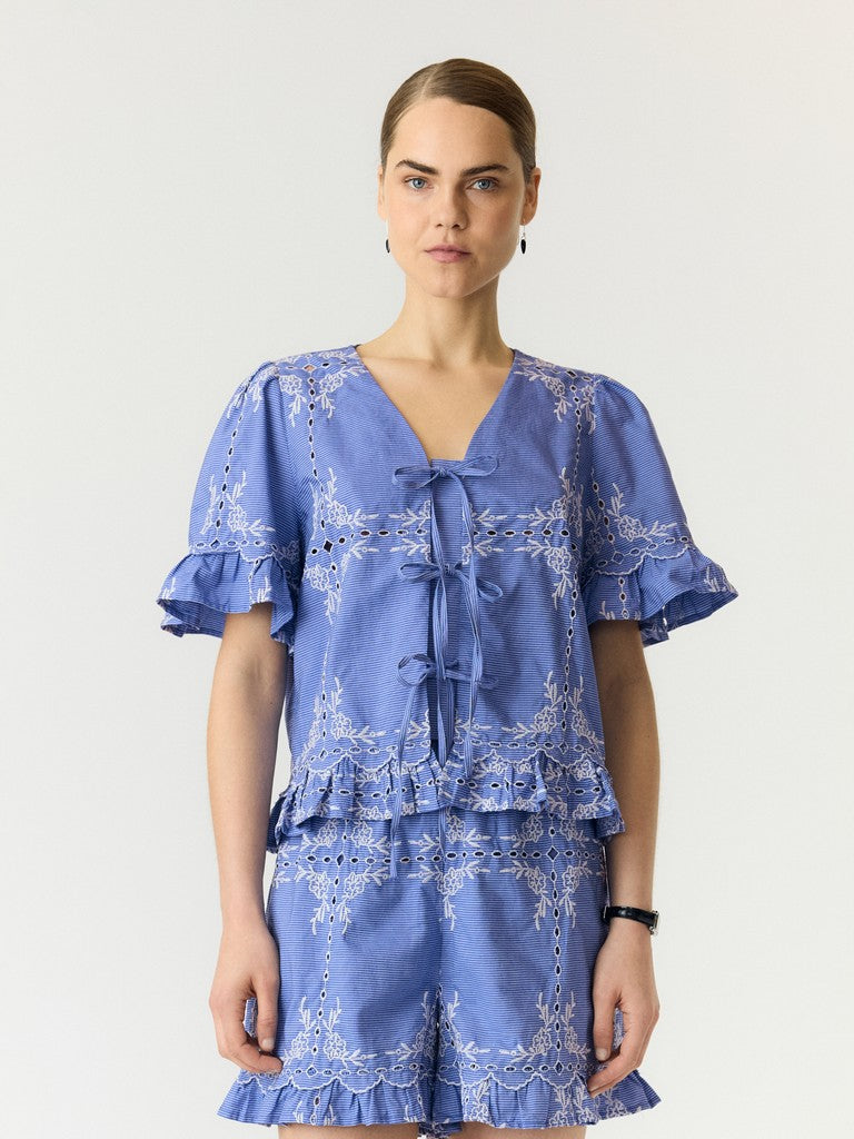 YAS ELLIE SS TIE TOP