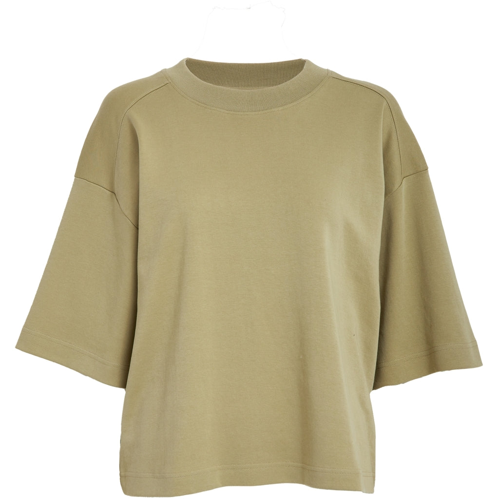 PEPPERCORN FIOLA GOTS T-SHIRT | GREY GREEN