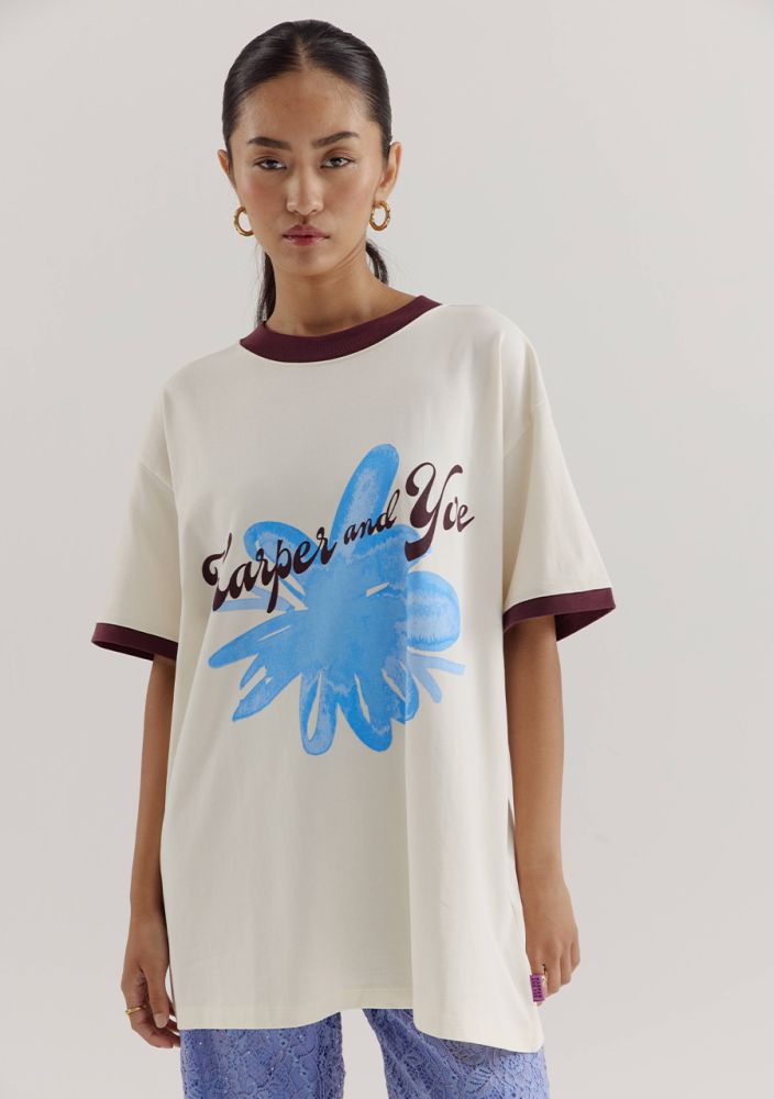 HARPER & YVE T-SHIRT FLOWER