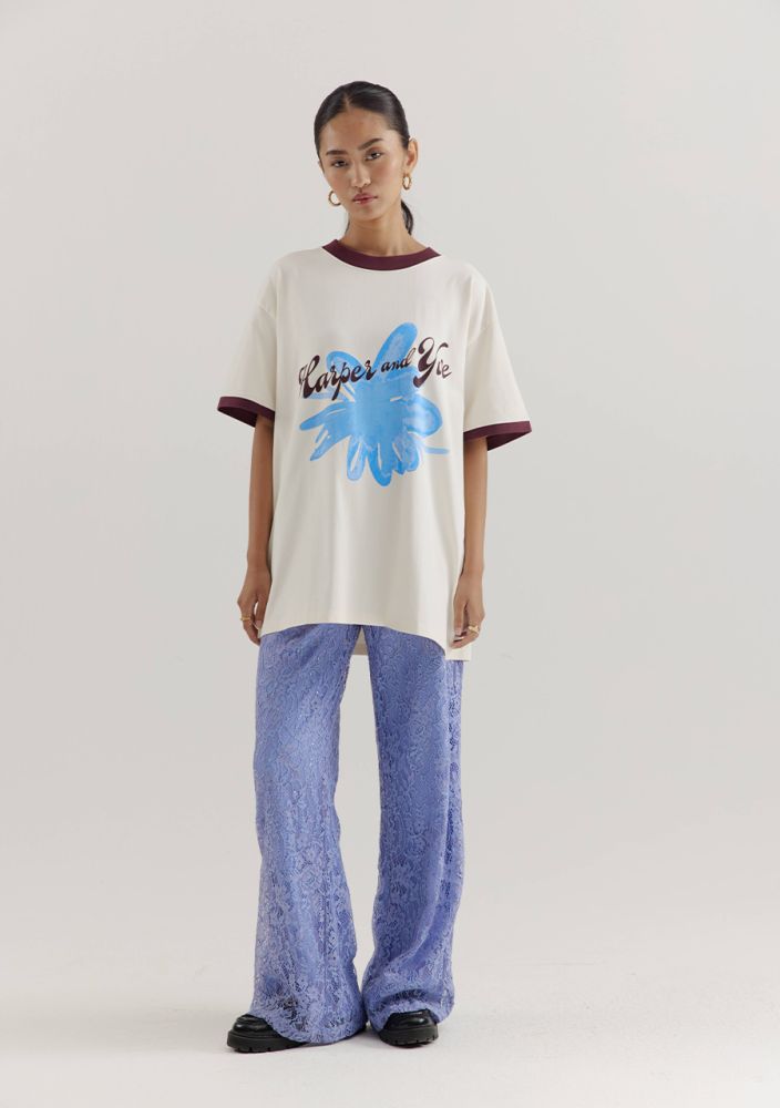 HARPER & YVE T-SHIRT FLOWER