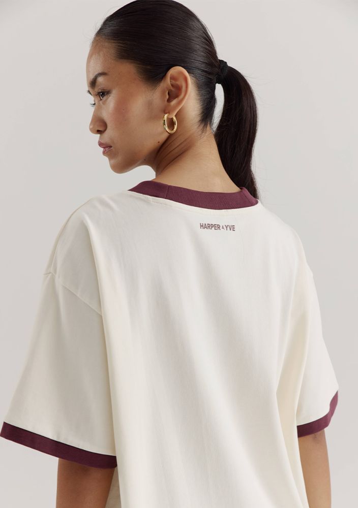 HARPER & YVE T-SHIRT FLOWER