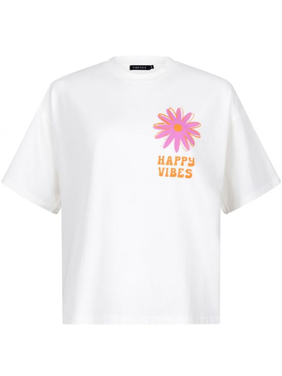 YDENCE T-SHIRT HAPPY VIBES