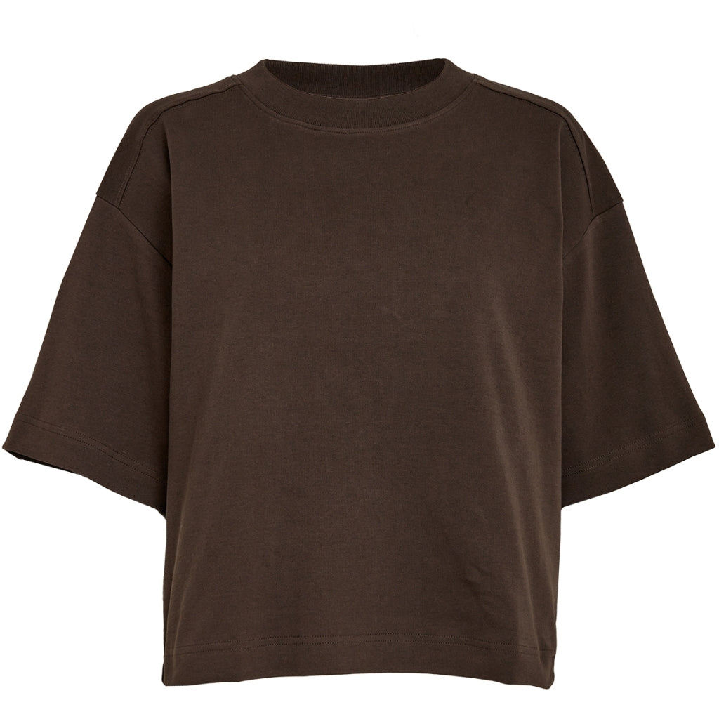 PEPPERCORN FIOLA GOTS T-SHIRT | BROWN
