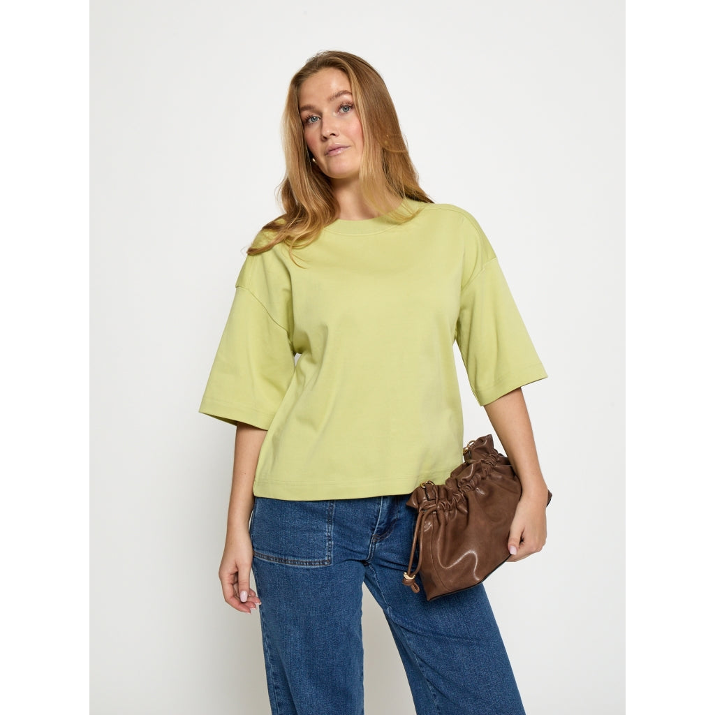 PEPPERCORN FIOLA GOTS T-SHIRT | NILE GREEN