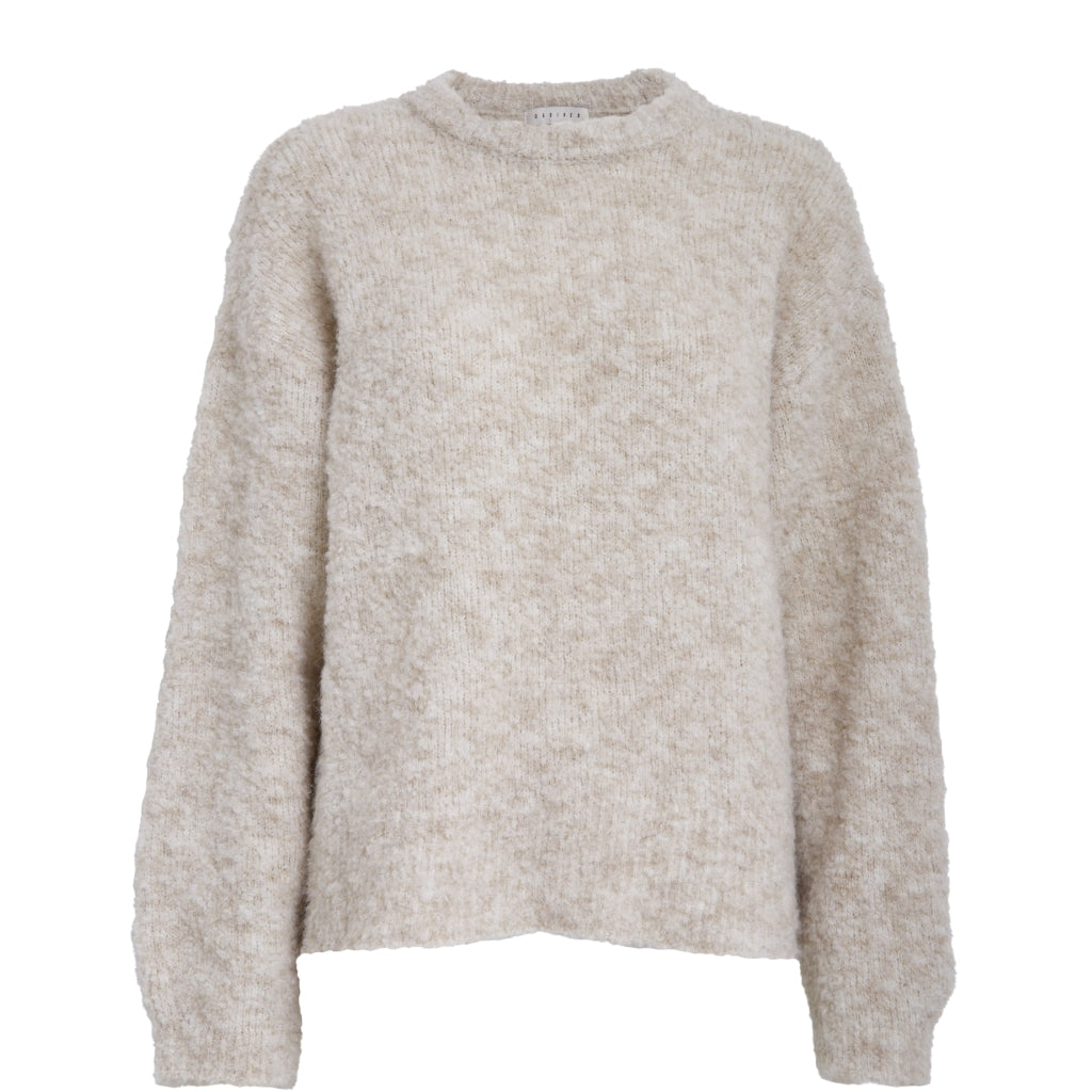 DESIRES KAIA BOUCLE KNIT PULLOVER