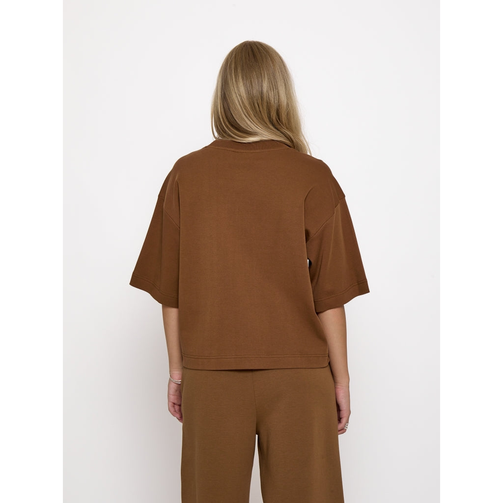 PEPPERCORN FIOLA GOTS T-SHIRT | TOFFEE
