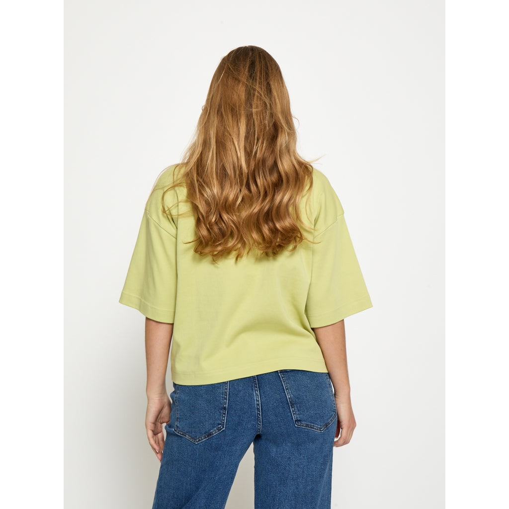 PEPPERCORN FIOLA GOTS T-SHIRT | NILE GREEN