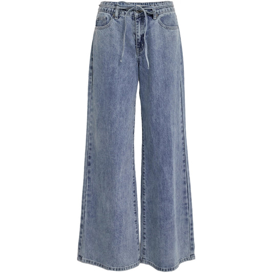 DESIRES MEGAN LOW WAISTED JEANS | LIGHT BLUE