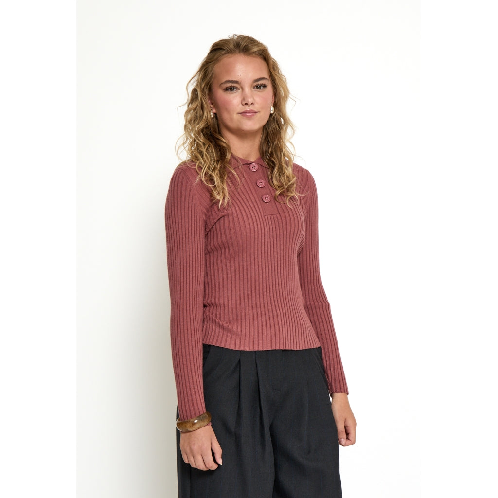 DESIRES JASSIE POLO PULLOVER