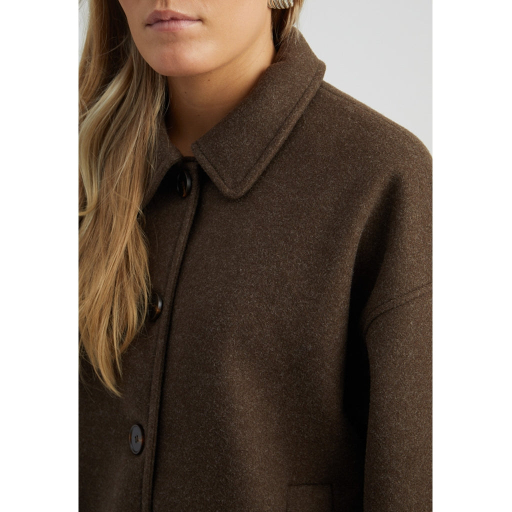 PEPPERCORN CORNELIA JACKET | JAVA BROWN MELANGE
