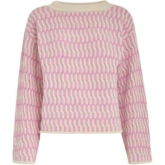 PEPPERCORN SIF BOAT NECK KNIT PULLOVER