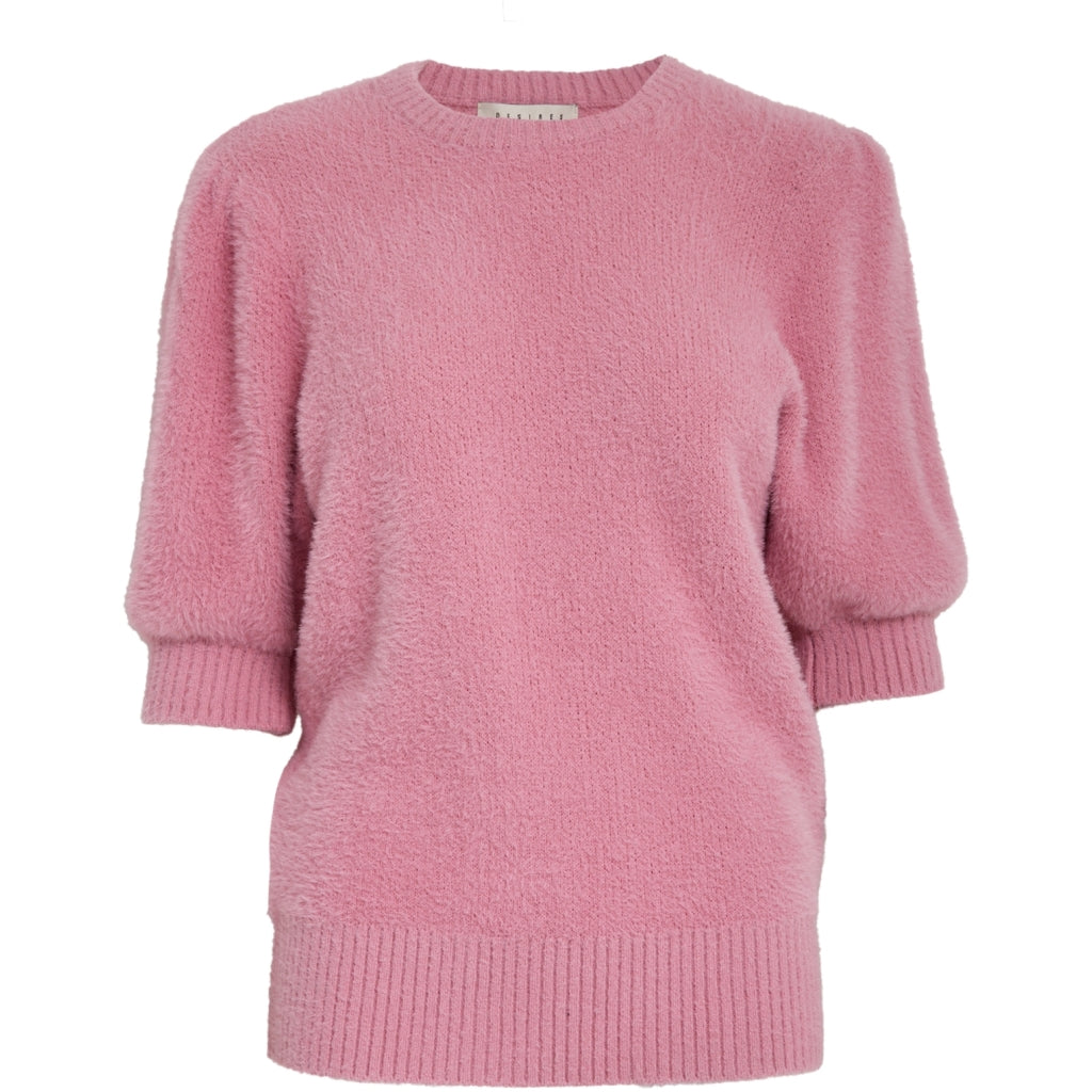 DESIRES HARRIET KNIT T-SHIRT | PINK