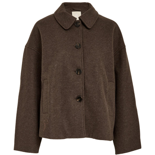 PEPPERCORN CORNELIA JACKET | JAVA BROWN MELANGE