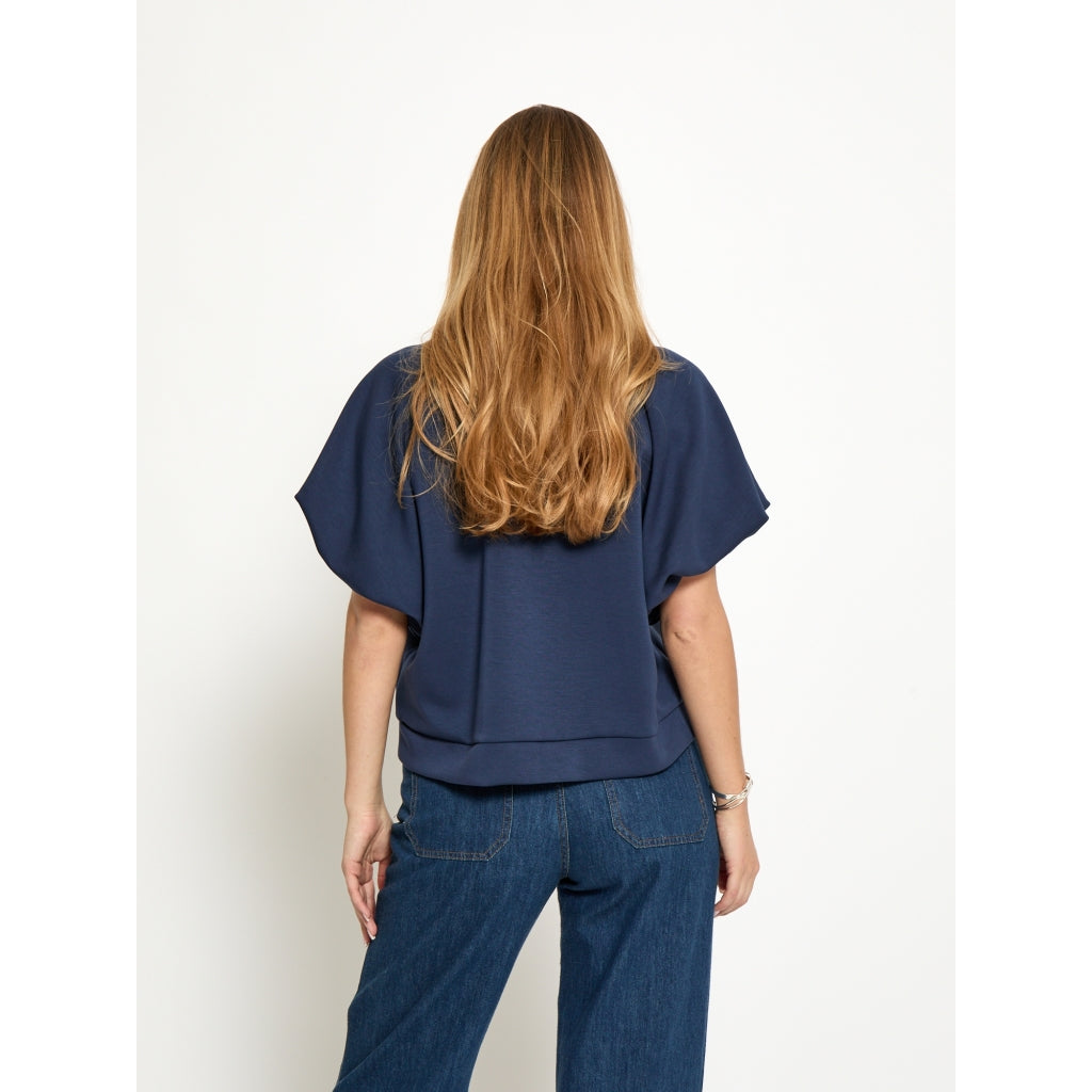 PEPPERCORN MINNIE BALLOON SLEEVE TOP