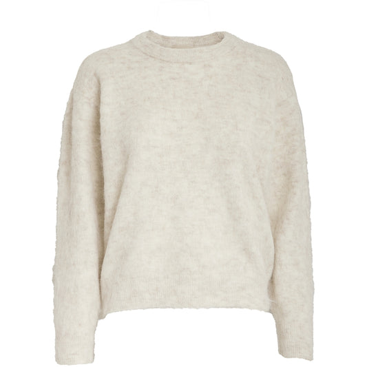 PEPPERCORN SYLVIE KNIT PULLOVER | WHITECAP GREY MELANGE