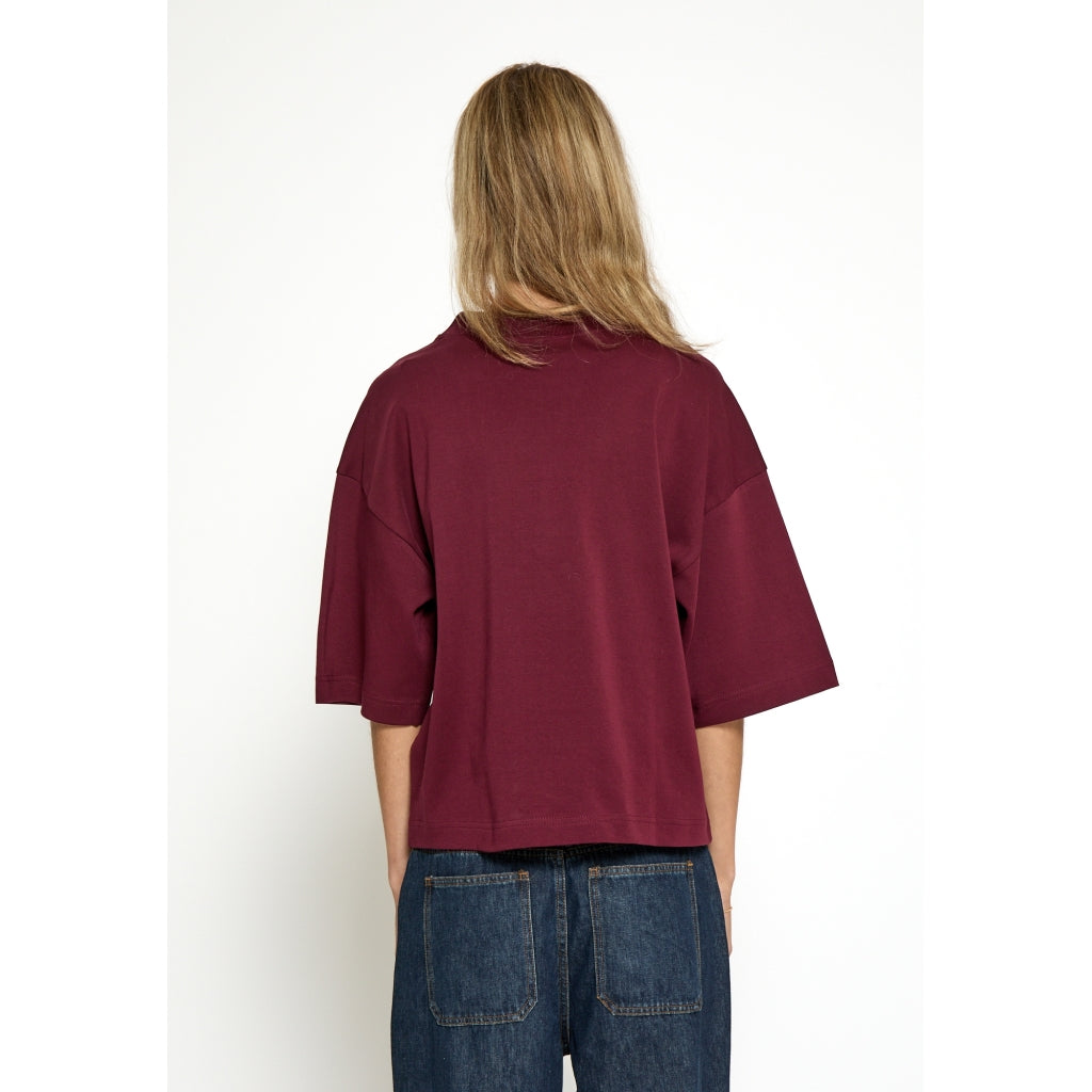 PEPPERCORN FIOLA GOTS T-SHIRT | ROOD