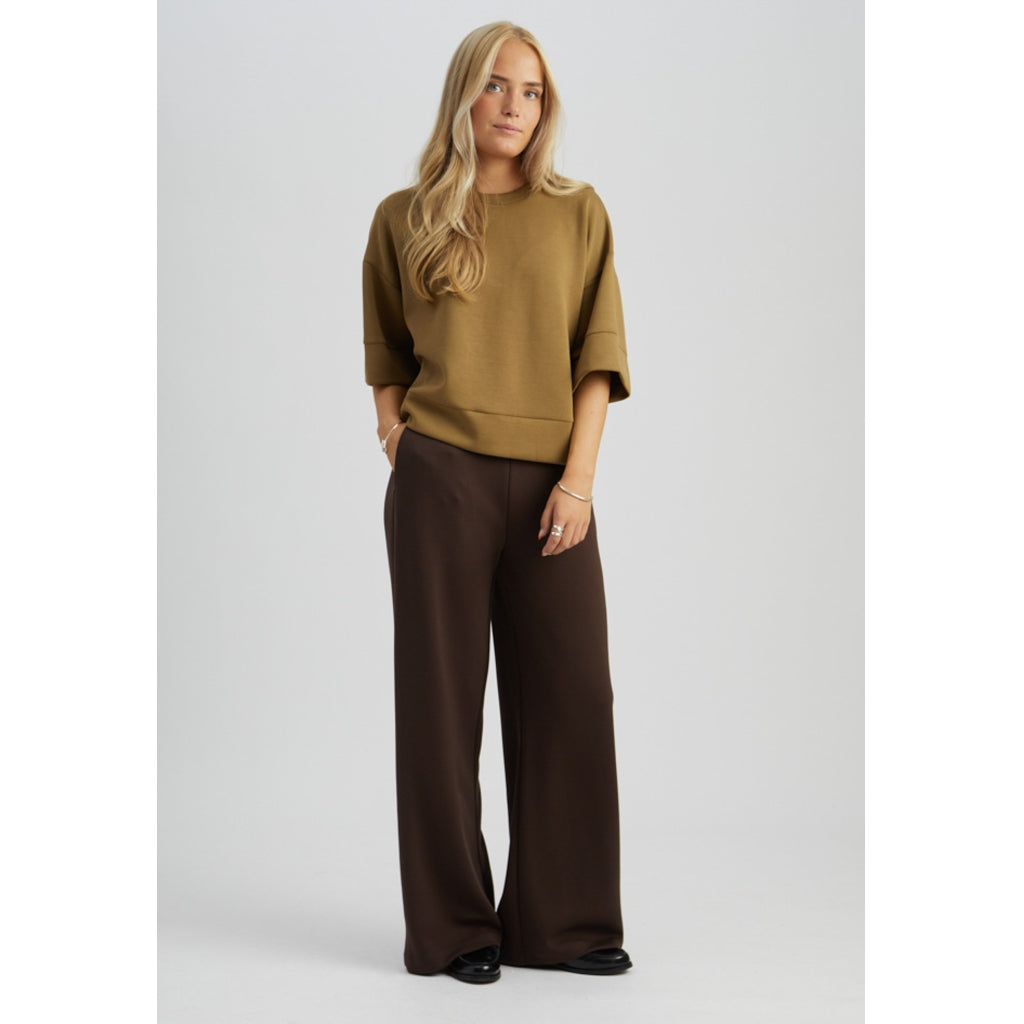 PEPPERCORN MINNIE GRS PANT | JAVA BROWN