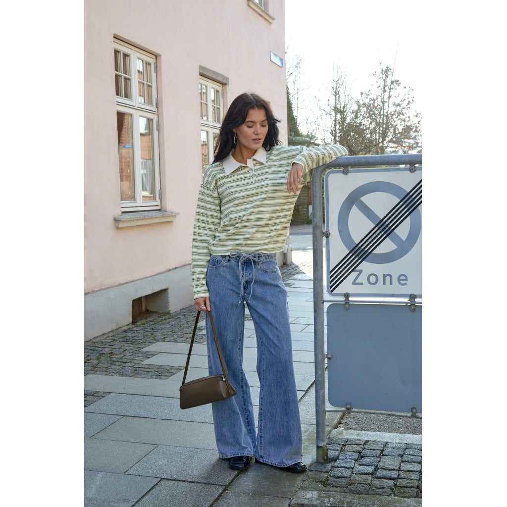 DESIRES MEGAN LOW WAISTED JEANS | LIGHT BLUE