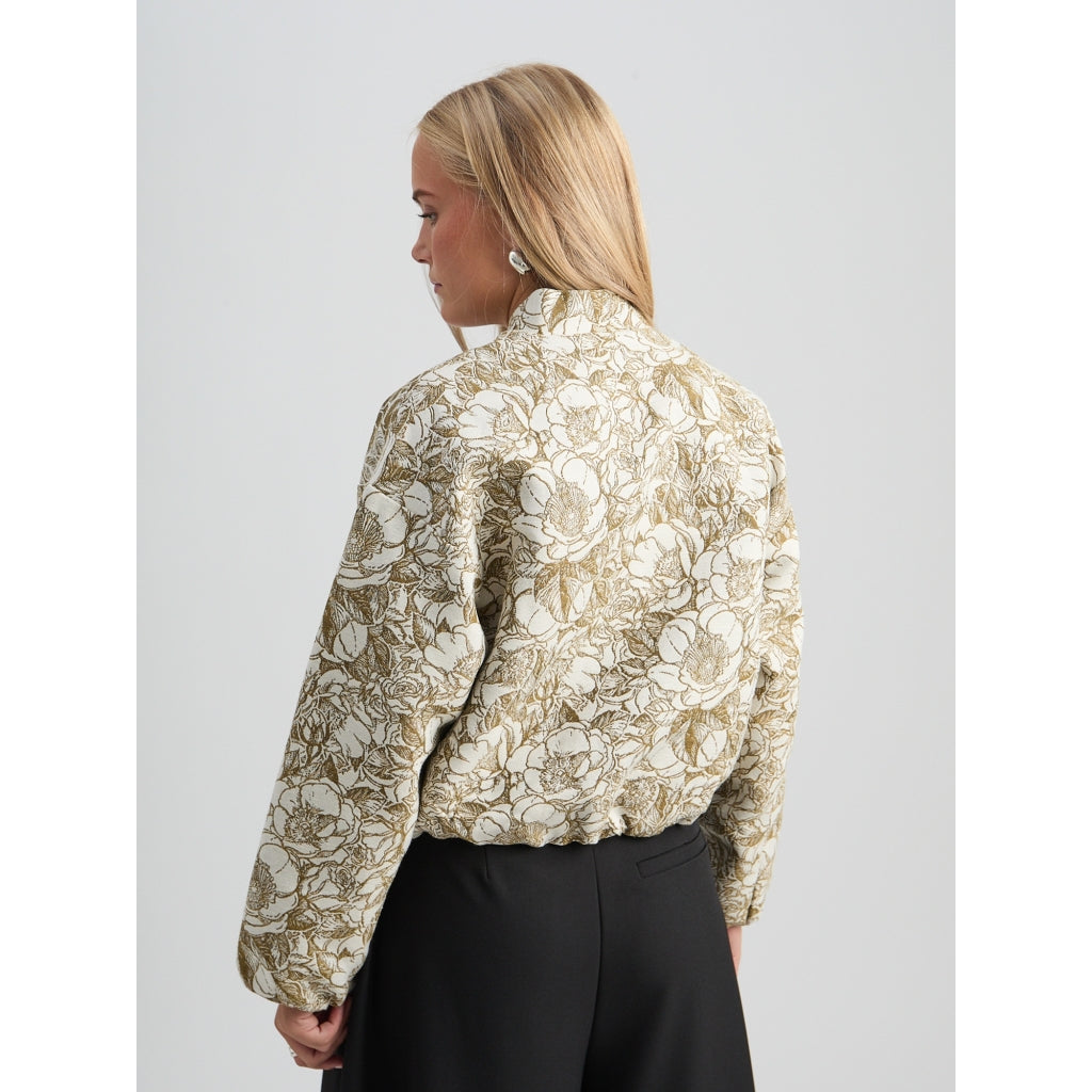 PEPPERCORN KHLOE JACKET | TOFFEE JACQUARD