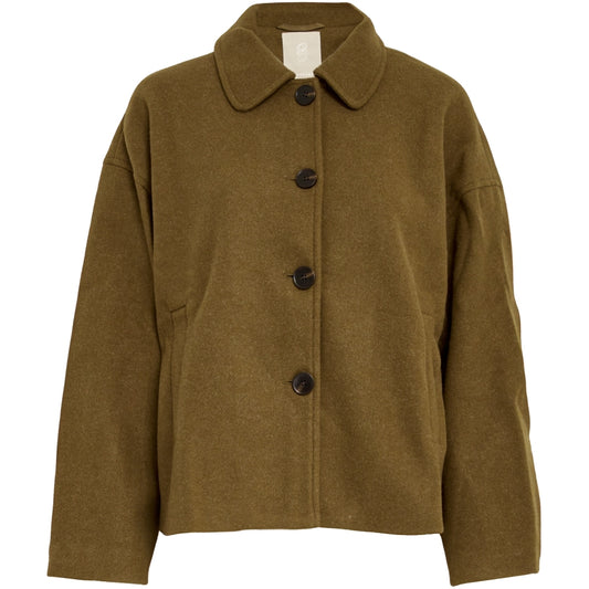 PEPPERCORN CORNELIA JACKET | KANGAROO BROWN MELANGE