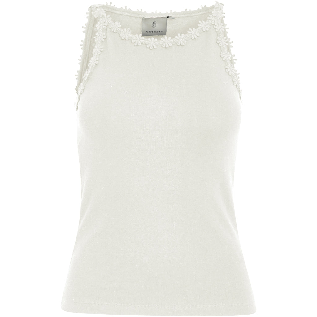 PEPPERCORN ALICE STRAP TOP | GARDENIA