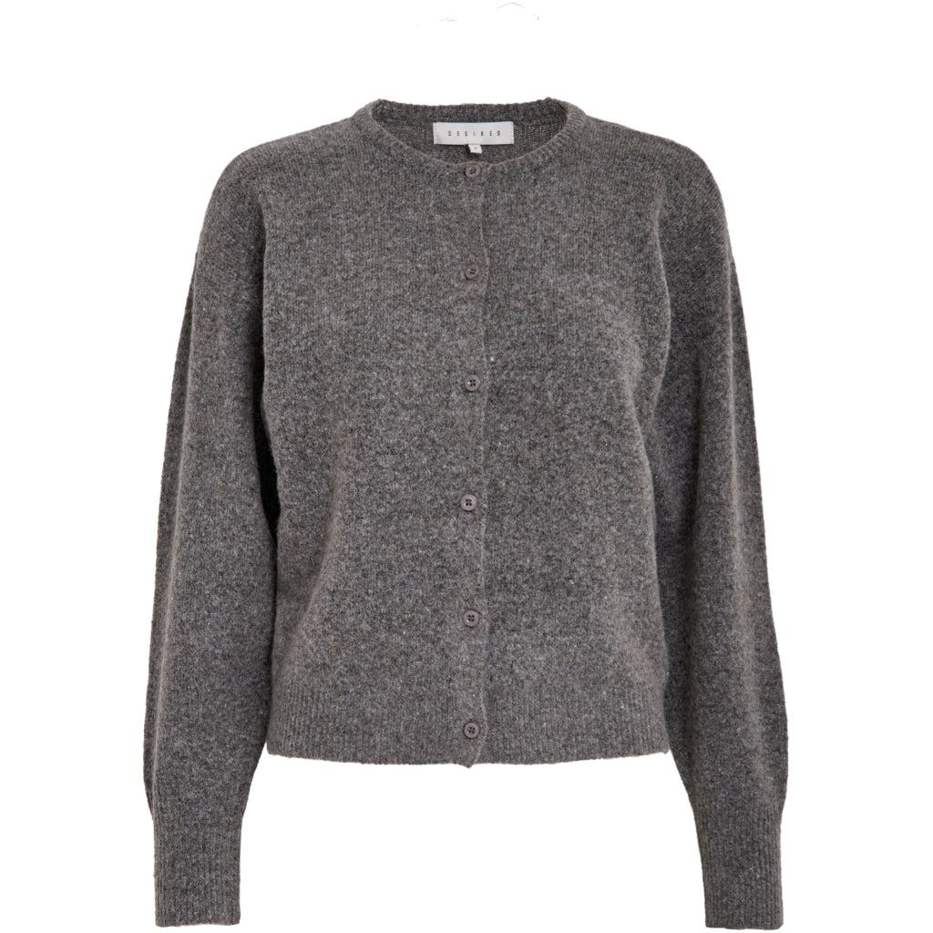 DESIRES KATJA KNIT CARDIGAN | WALNUT MELANGE