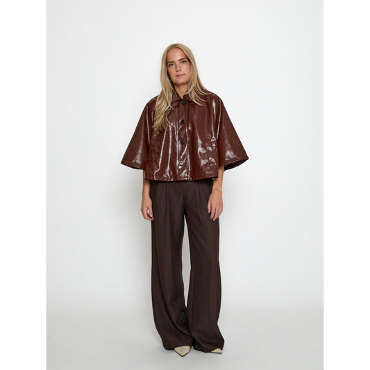 PEPPERCORN SERAFINA CAPE | COGNAC