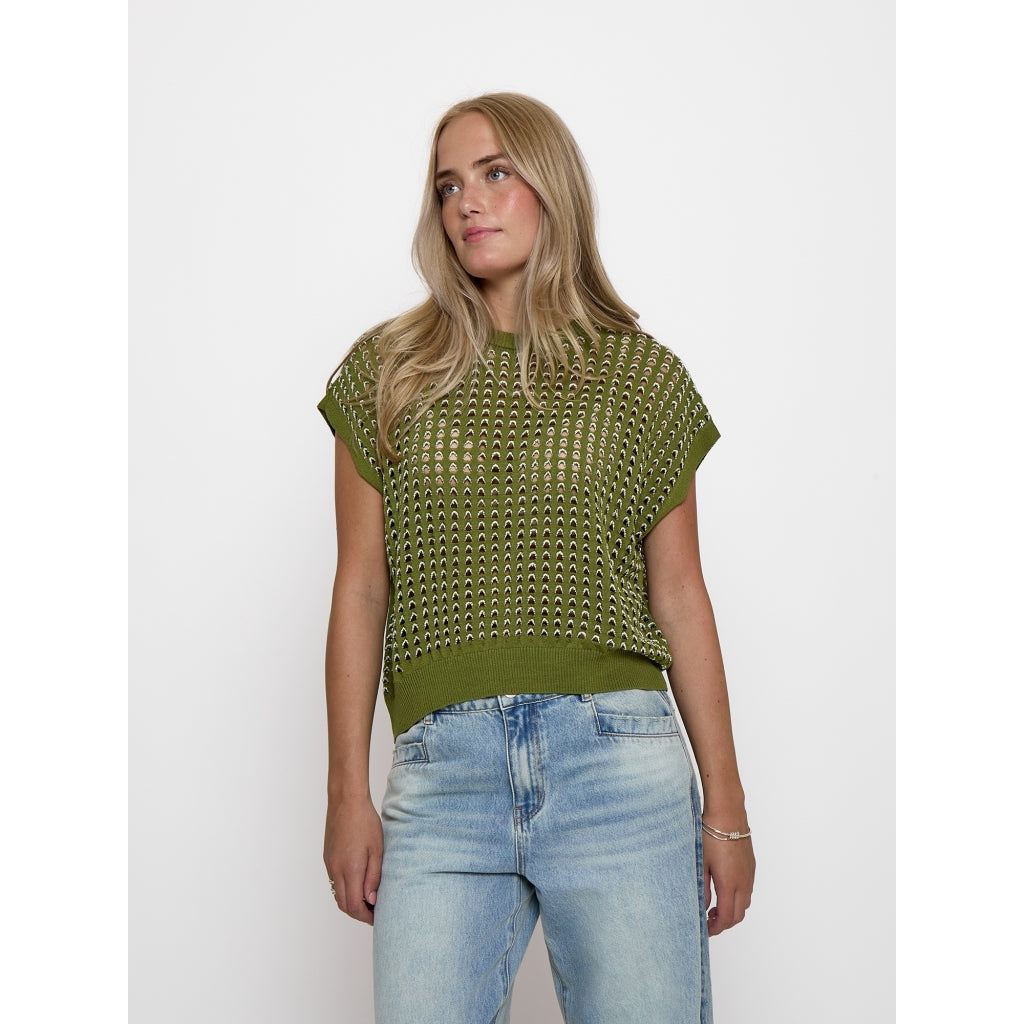 PEPPERCORN RAINA GRS KNIT VEST