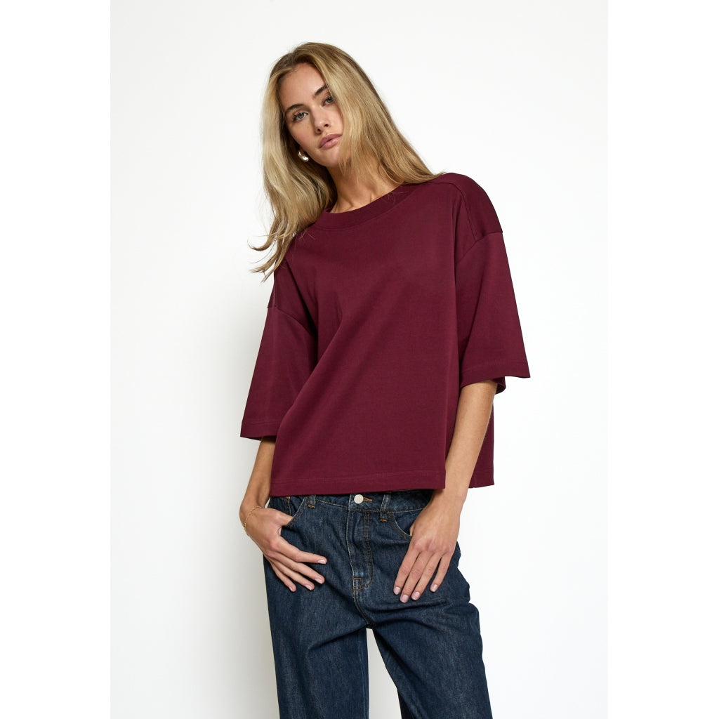 PEPPERCORN FIOLA GOTS T-SHIRT | ROOD