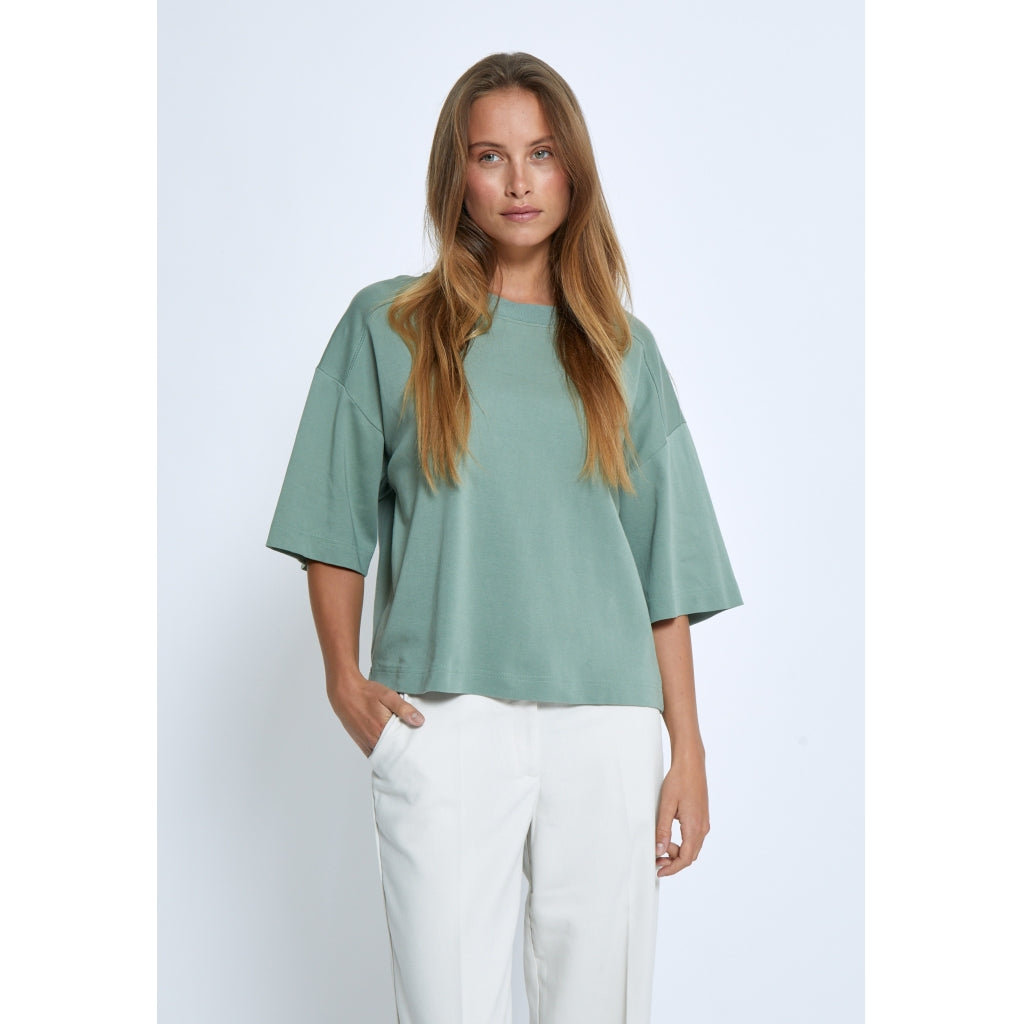 PEPPERCORN FIOLA GOTS T-SHIRT | FADED DENIM