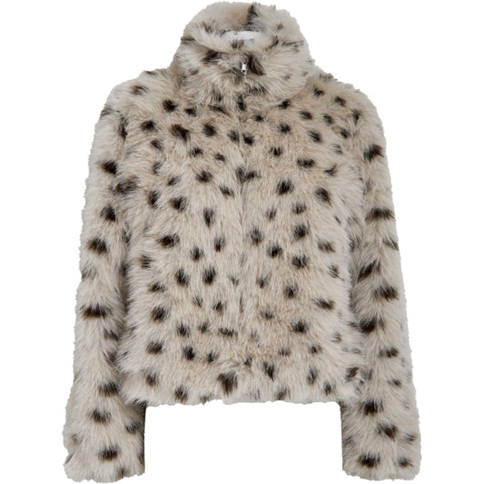 PEPPERCORN RANDIA FAUX FUR JACKET