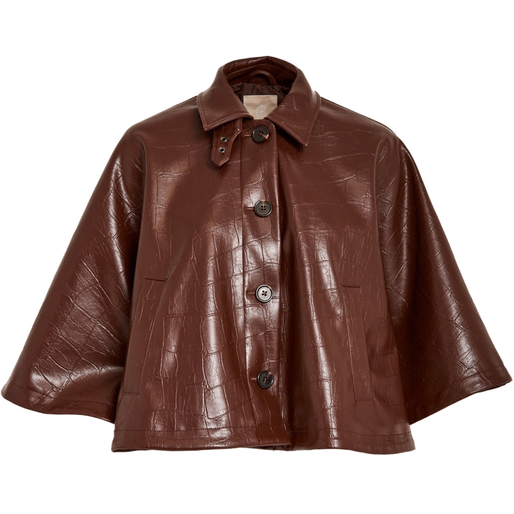 PEPPERCORN SERAFINA CAPE | COGNAC