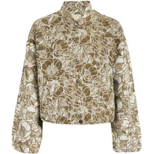 PEPPERCORN KHLOE JACKET | TOFFEE JACQUARD