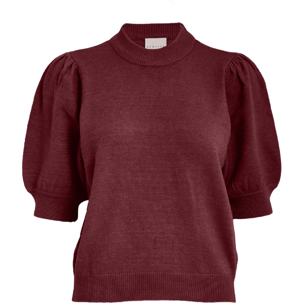 DESIRES CHARITY KNIT PULLOVER | TAWNY PORT