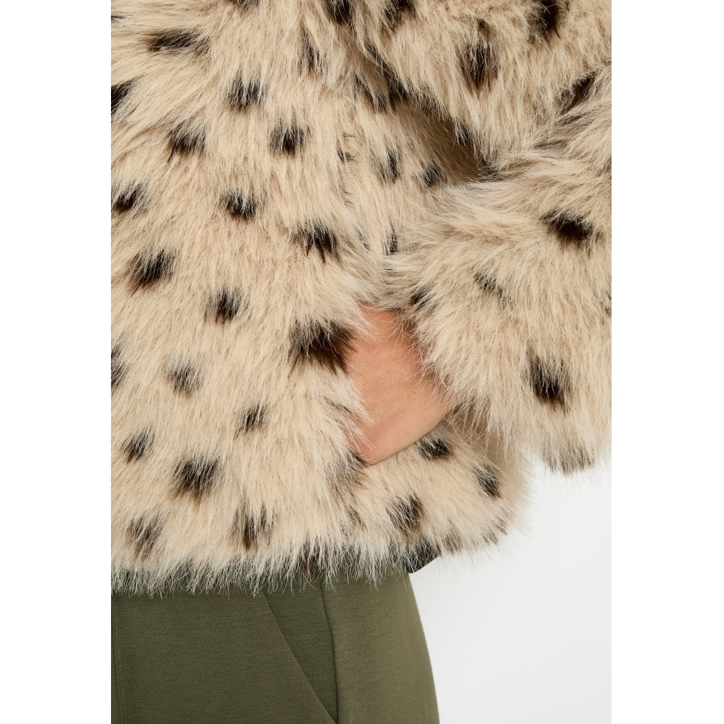 PEPPERCORN RANDIA FAUX FUR JACKET