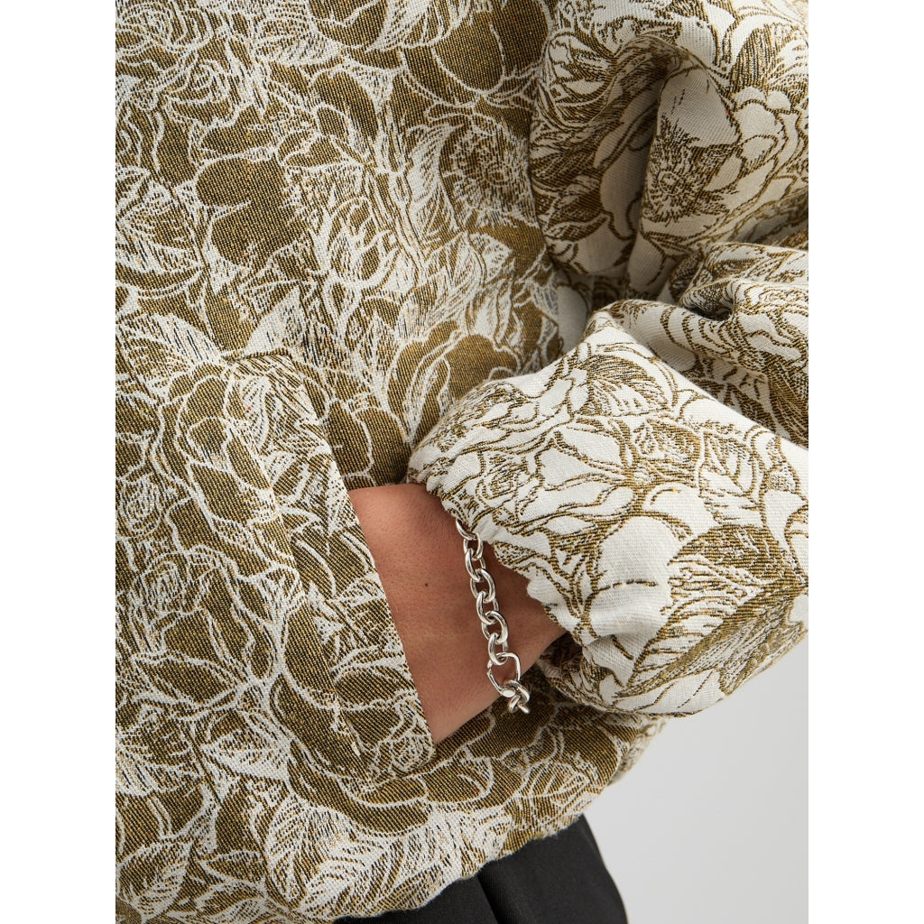PEPPERCORN KHLOE JACKET | TOFFEE JACQUARD