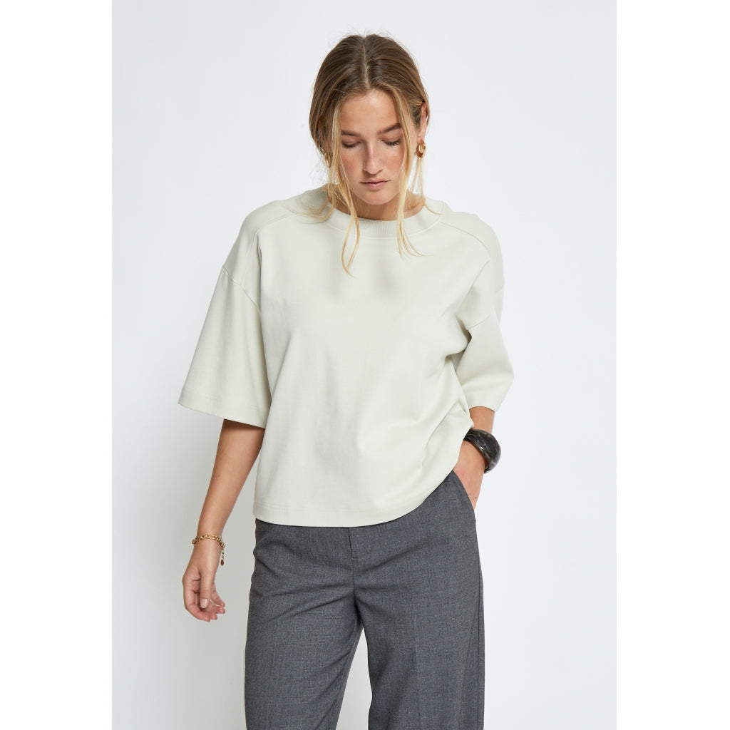PEPPERCORN FIOLA GOTS T-SHIRT | SILVER BIRCH