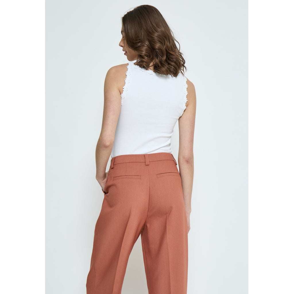 PEPPERCORN ALICE GOTS STRAP TOP | WIT