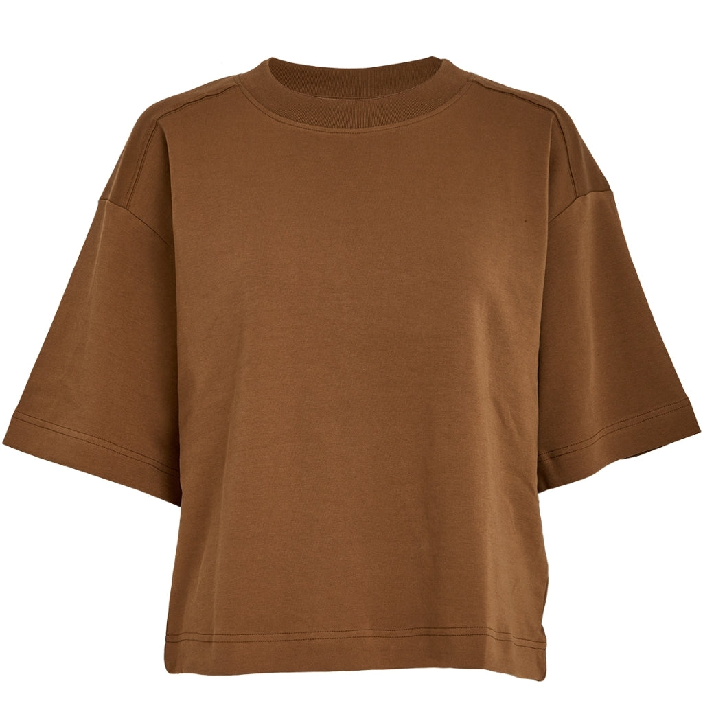 PEPPERCORN FIOLA GOTS T-SHIRT | TOFFEE