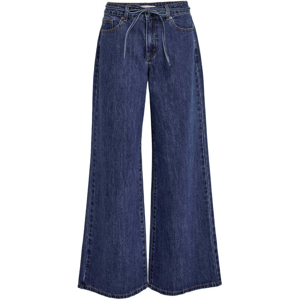 DESIRES MEGAN LOW WAISTED JEANS | DARK BLUE