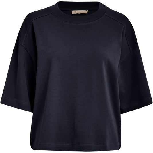 PEPPERCORN FIOLA GOTS T-SHIRT | BLACK IRIS