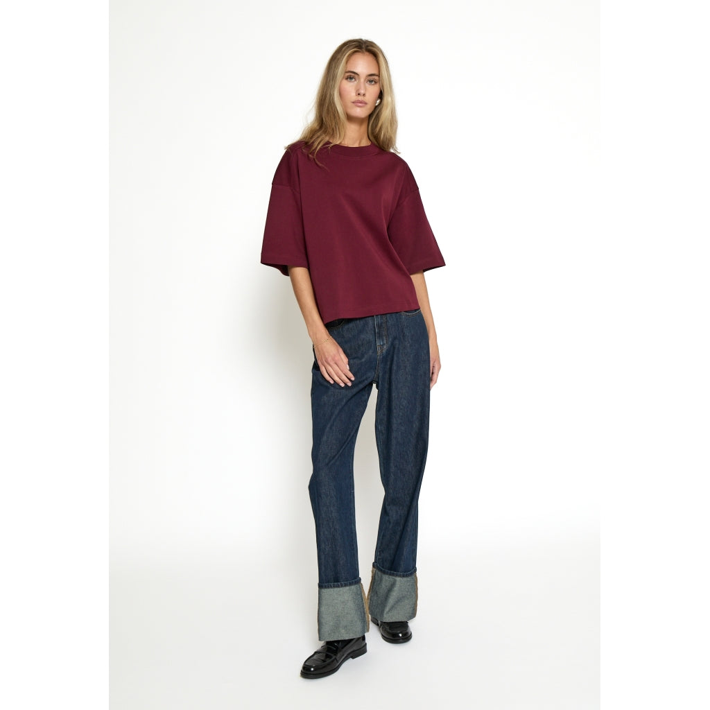 PEPPERCORN FIOLA GOTS T-SHIRT | ROOD
