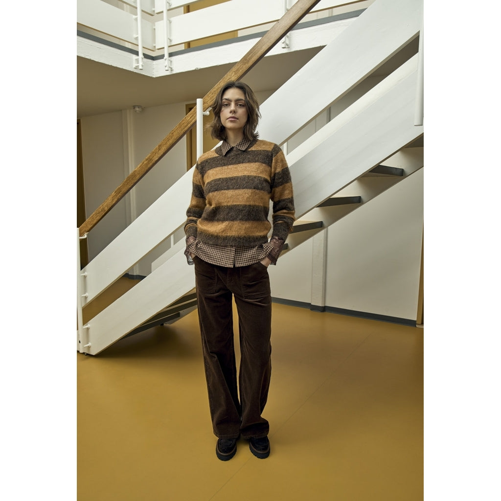 PEPPERCORN FIONE CORDEROY STRAIGHT JEANS