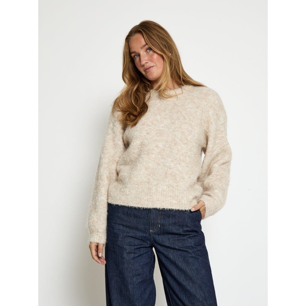 DESIRES KAIA BOUCLE KNIT PULLOVER