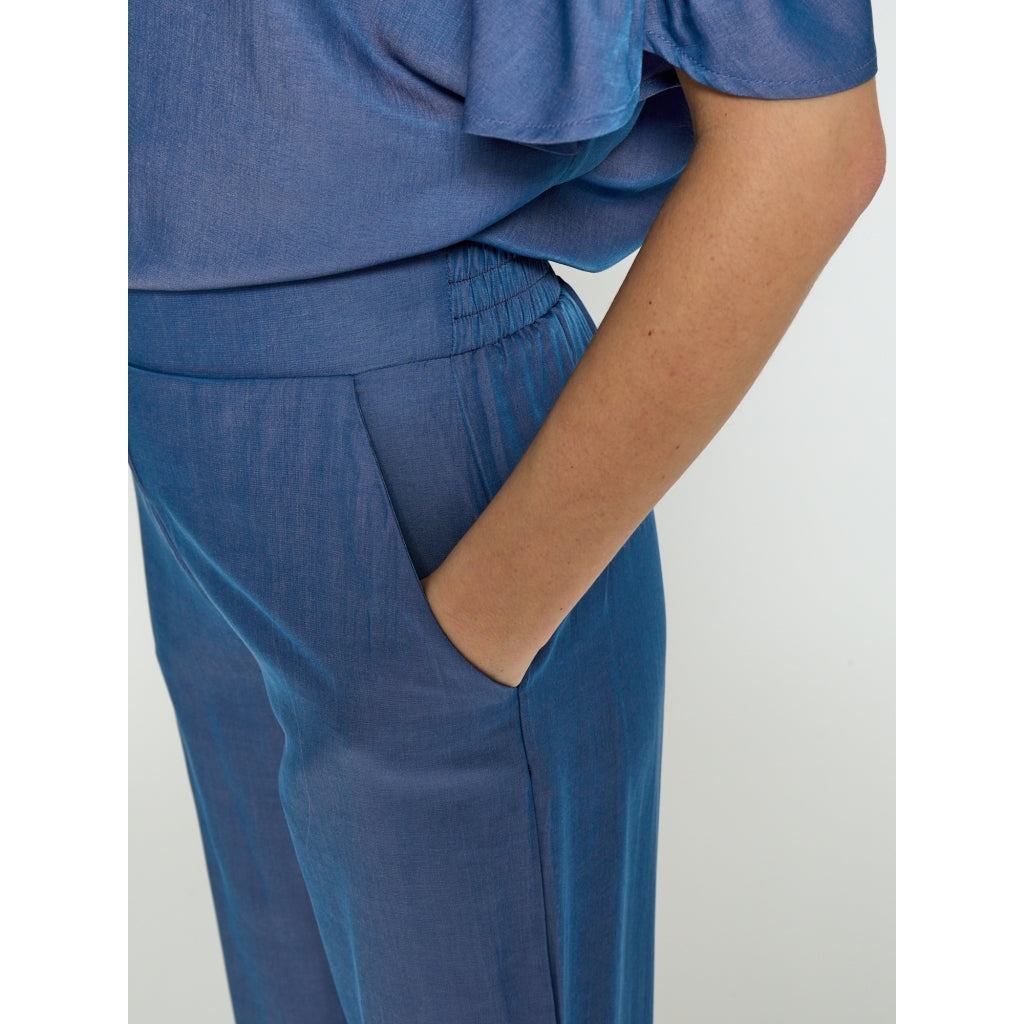 PEPPERCORN BEA WIDE PANT | DENIM