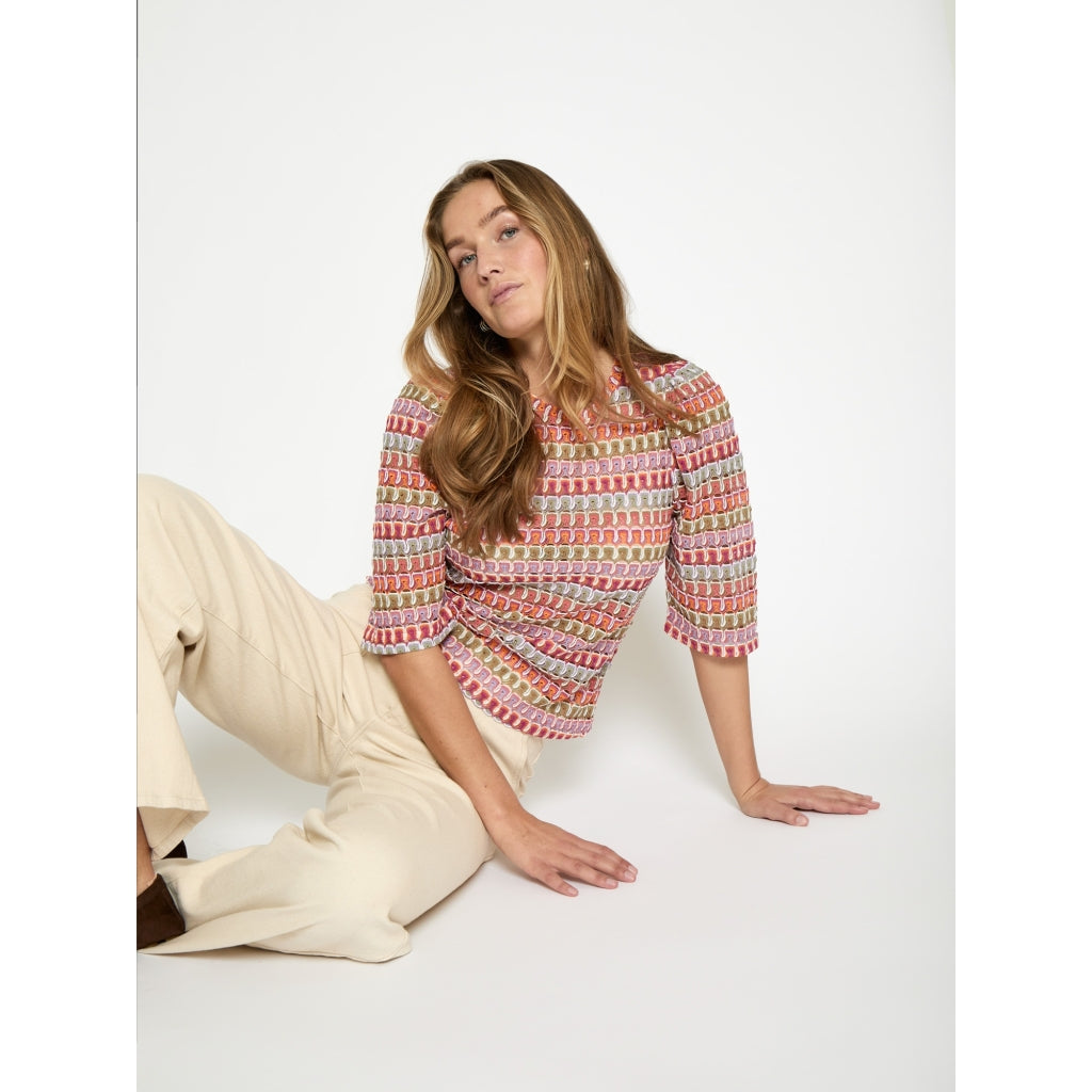 PEPPERCORN BIKA HALF SLEEVE TOP