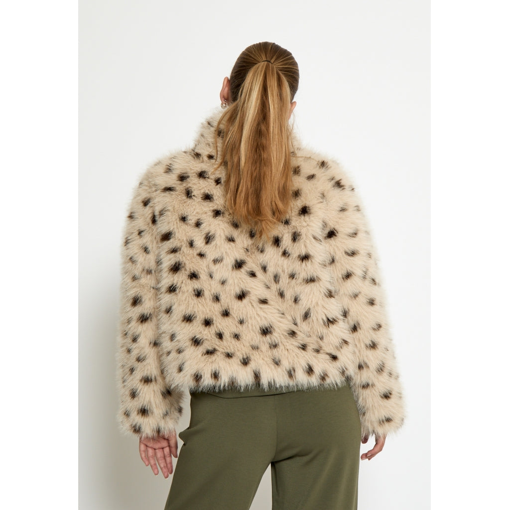 PEPPERCORN RANDIA FAUX FUR JACKET