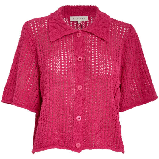 DESIRES NAVI KNIT SHIRT