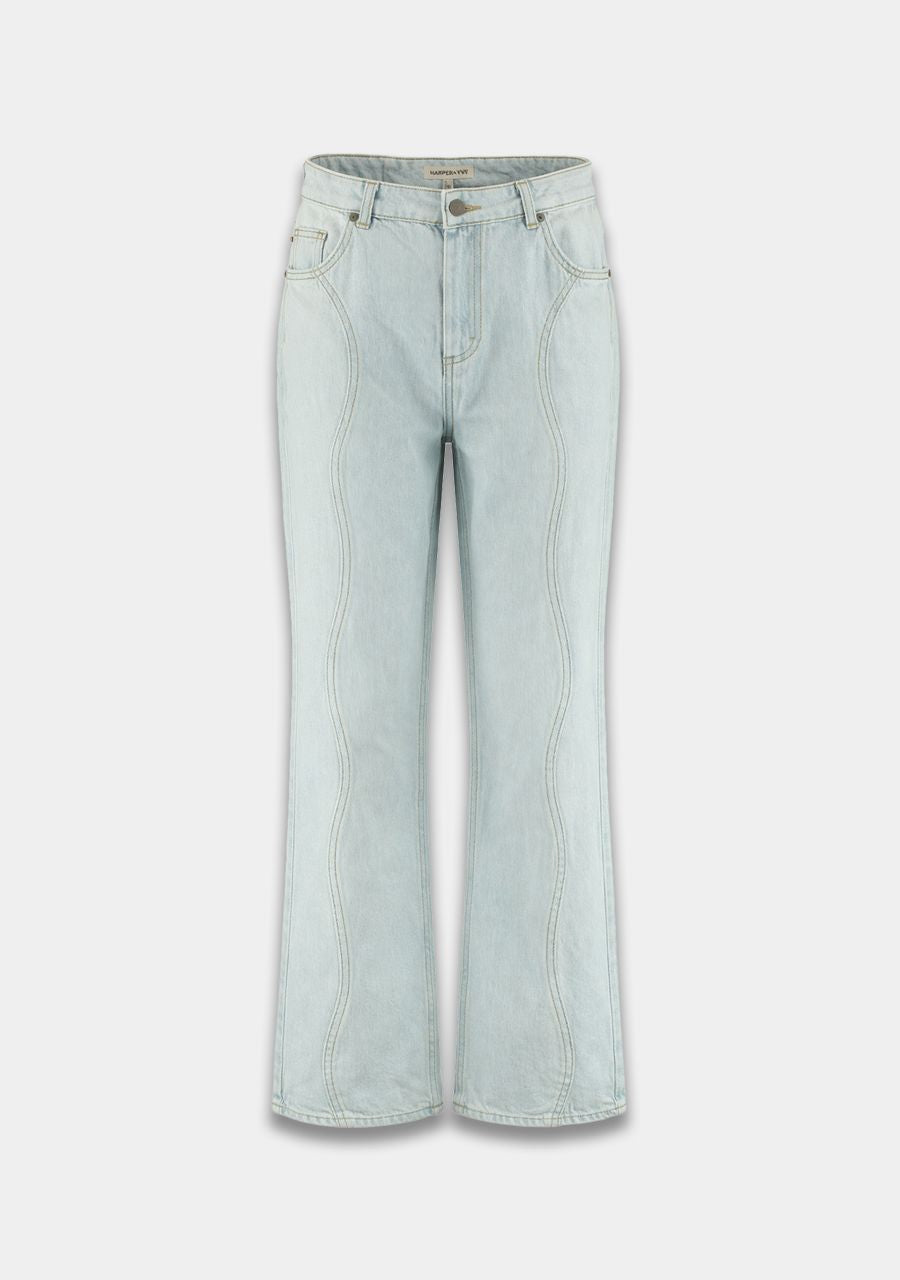 HARPER & YVE JEANS YVE | LIGHT BLUE DENIM