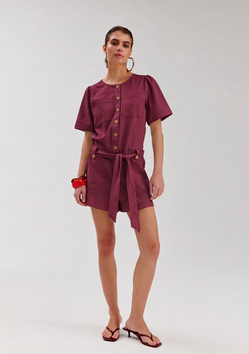 HARPER & YVE YAEL JUMPSUIT CASSIS